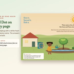 Garten-Lehrplanpaket für den Heimunterricht, Bilderbuch, Unterrichtseinheit und Malbuch, Naturkunde, Alter 4-10 Bild 4