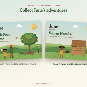 Libro ilustrado sobre compostaje para niños, cuento y actividades sobre el compostador de lombrices, PDF imprimible, edades de 4 a 8 años. imagen 8