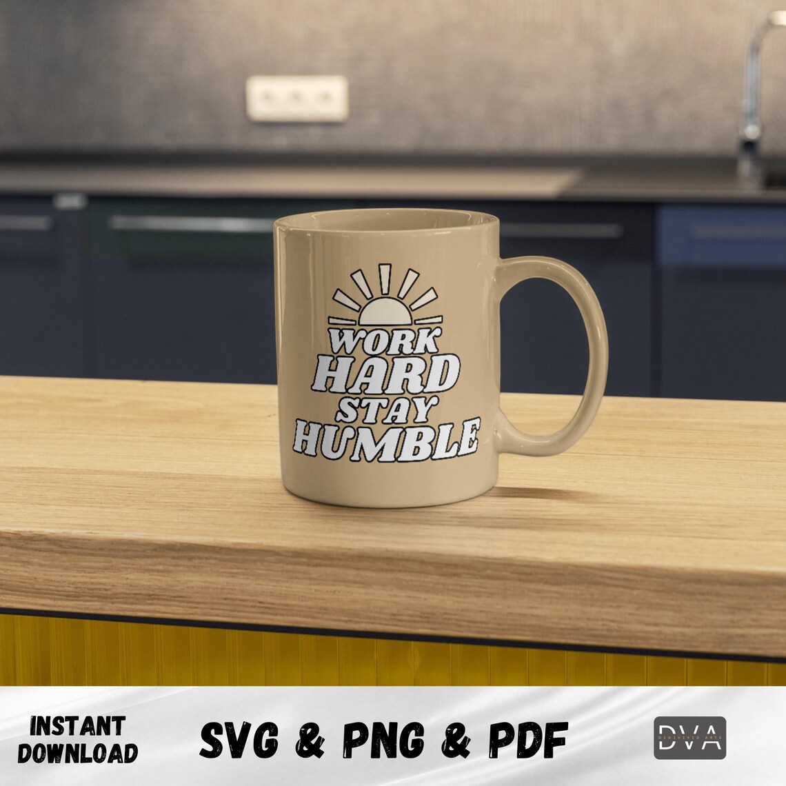 Work Hard Stay Humble SVG PNG, Minimalist Png, Typography Png ...