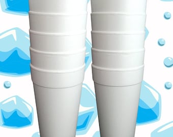 Bicchieri da 20 once USA x10 Bicchieri doppi in polistirolo Dart