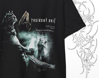 Resident Evil 4 inspired Unisex T-shirt, Gamer Tee, Video Game Shirt, Graphic Tee, Couple Gift