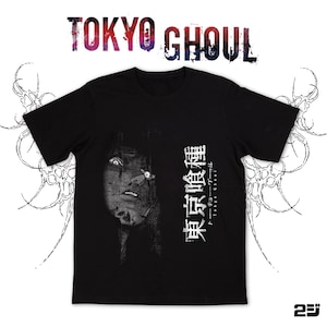Kaneki Ken Tokyo Ghoul Anime T-Shirt, Unisex Graphic Tee, Manga Lover Gift, Japanese Animation Shirt, Black Tees for Men and Women