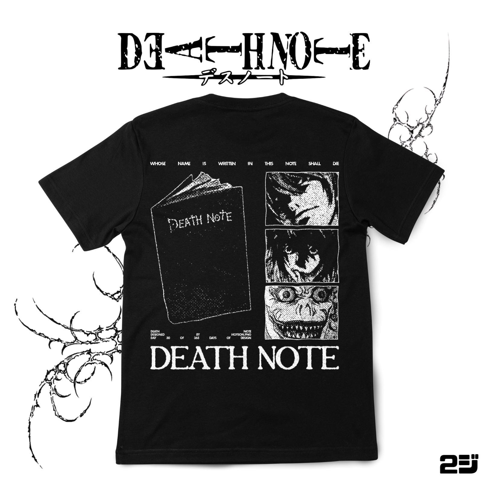 PALACE x Death Note T-shirt Navy