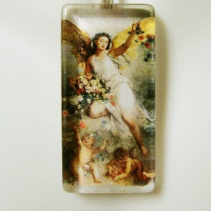 Pingente de anjo com corrente - GP12-239
