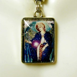 Erzengel Gabriel Anhänger mit Kette - AP02-061