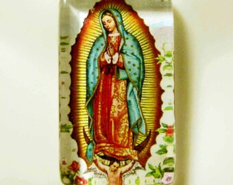 Our Lady of Guadalupe pendant with chain - GP09-051