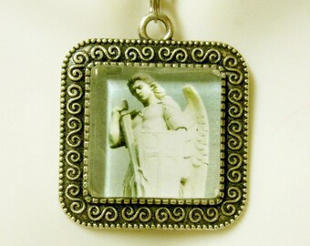 Colgante y cadena del Arcángel Miguel - AP02-129