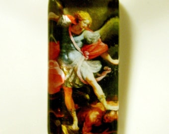 Colgante con cadena del Arcángel Miguel - GP12-088