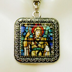Archangel Michael pendant and chain - AP02-019