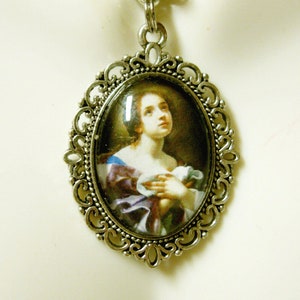 Sint Agatha hanger en ketting - AP05-529
