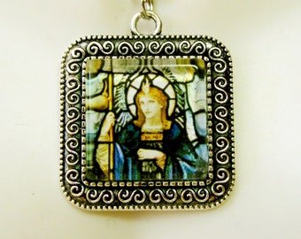 Colgante y cadena del Arcángel Rafael - AP02-030