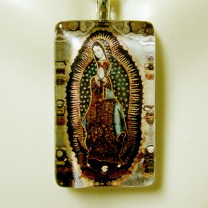 Our Lady of Guadalupe pendant with chain - GP09-050