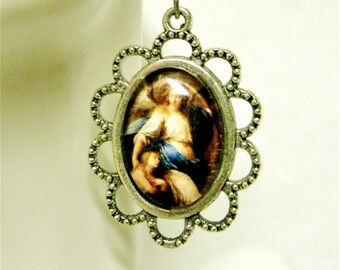 Guardian angel earrings - AP07-140