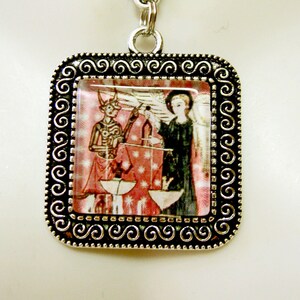 Archangel Michael pendant and chain - AP02-034