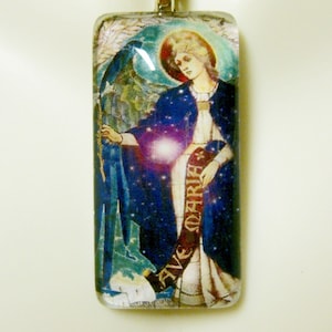 Erzengel Gabriel Anhänger mit Kette - GO12-339