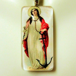 St. Philomena pendant with chain - GP12-030