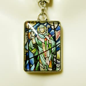 Saint Patrick of Ireland pendant with chain - AP02-055