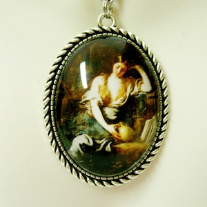 Saint Mary Magdalene pendant and chain - AP09-273