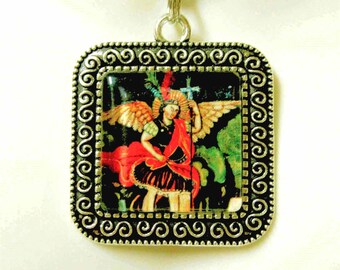 Colgante Arcángel Miguel con cadena - AP02-087