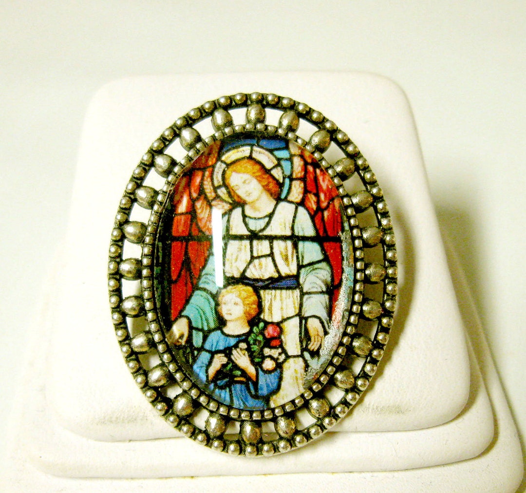 Archangel Raphael Brooch/pin - BR02-137 - Etsy