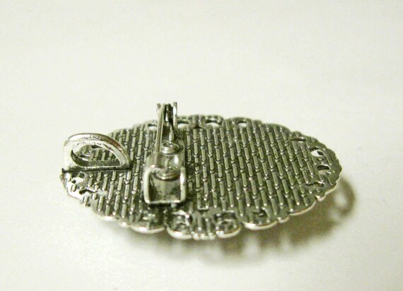 神の母マリア コンバーチブルブローチ/ペンダント - AP35-027