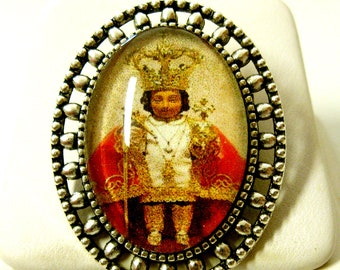 Santo Nino brooch/pin - BR02-157