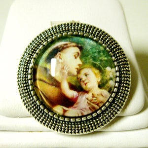 Saint Anthony pin/brooch - BR09-001