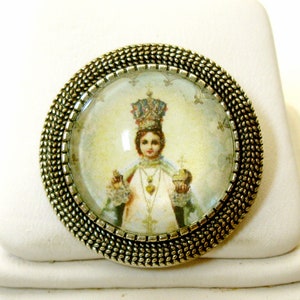 Infant of Prague pin/brooch - BR09-096