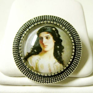 Mary Magdalene pin/brooch - BR09-028