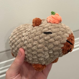 Handmade Crochet Capybara Plushie