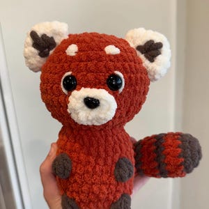 Crochet Red Panda