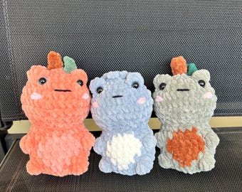 Crochet Fruit Frogs