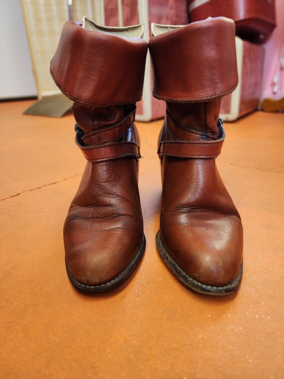 Size 7.5 Women's | Vintage 1970's Dexter Leather … - image 5