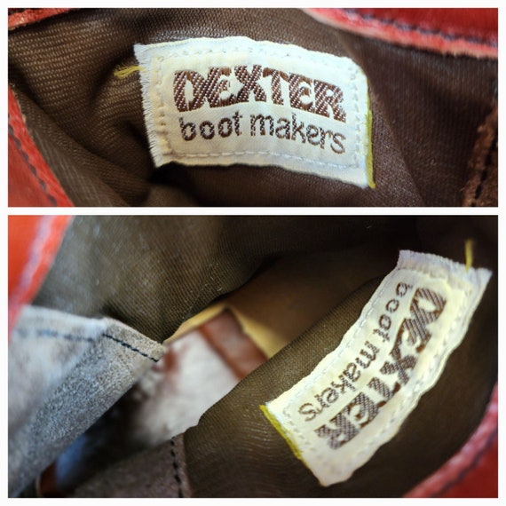 Size 7.5 Women's | Vintage 1970's Dexter Leather … - image 10