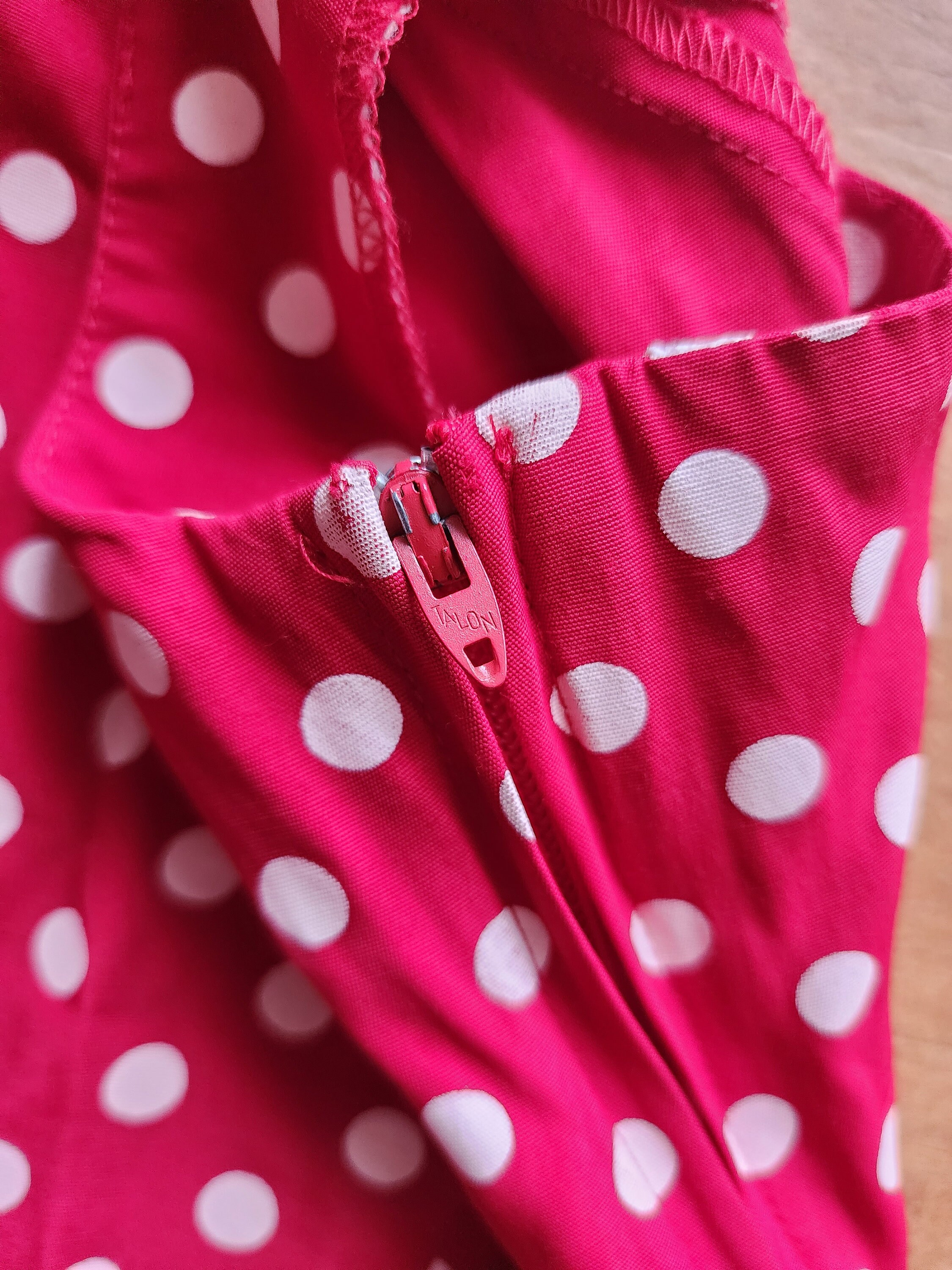 Vintage 2000’s red polka dot top