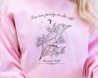 Carrion Swift Sweatshirt, Quicksilver Book Sweatshirt, Kingfisher Sweatshirt, Callie Hart Sweatshirt, Smut Sweatshirt, Romantasy Sweatshirt