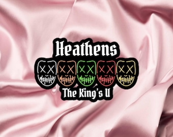 The Heathens Sticker, Legacy of Gods Sticker, God of Malice Sticker, Kindle Sticker, Dark Romance Sticker, Bookish Sticker, Book Sticker