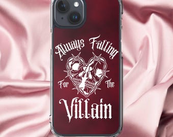 Funda para iPhone transparente Dark Romance, funda para iPhone Never After, funda para iPhone Smut, funda para iPhone Spicy Book, funda para iPhone Bookish, regalo para lector