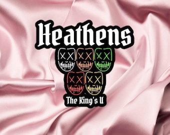 The Heathens Sticker, Legacy of Gods Sticker, God of Malice Sticker, Kindle Sticker, Dark Romance Sticker, Bookish Sticker, Book Sticker