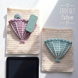 Crochet Pattern Kindle Sleeve | Shell E Reader Cover | Shell Pouch | Cute Kindle Sleeve with Pocket | Book Bag | Seaside Coastal | Ebook