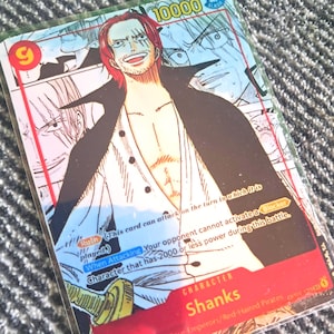 One Piece - Réplique OP-01 Manga Carte à collectionner en aluminium artistique