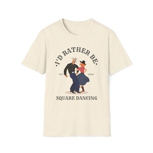Square Dancing Tshirt, Music Festival Tee, Square Dance Shirt, Unisex Softstyle T-Shirt, Old Time Music Apparel