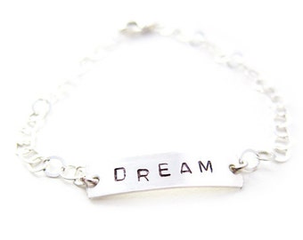 Sterling Silver Personalized ID Bracelet