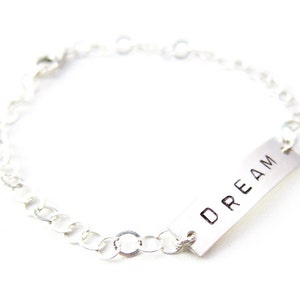 Sterling Silver Personalized ID Bracelet image 2