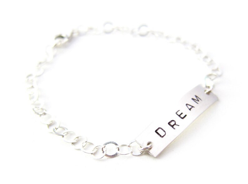 Sterling Silver Personalized ID Bracelet image 2