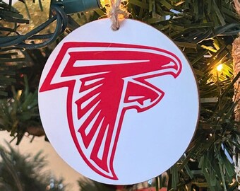 6 Falcon Christmas Ornament (Red)