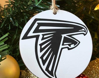 6 Falcon Christmas Ornament (Black)