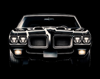 PONTIAC GTO NEGRO