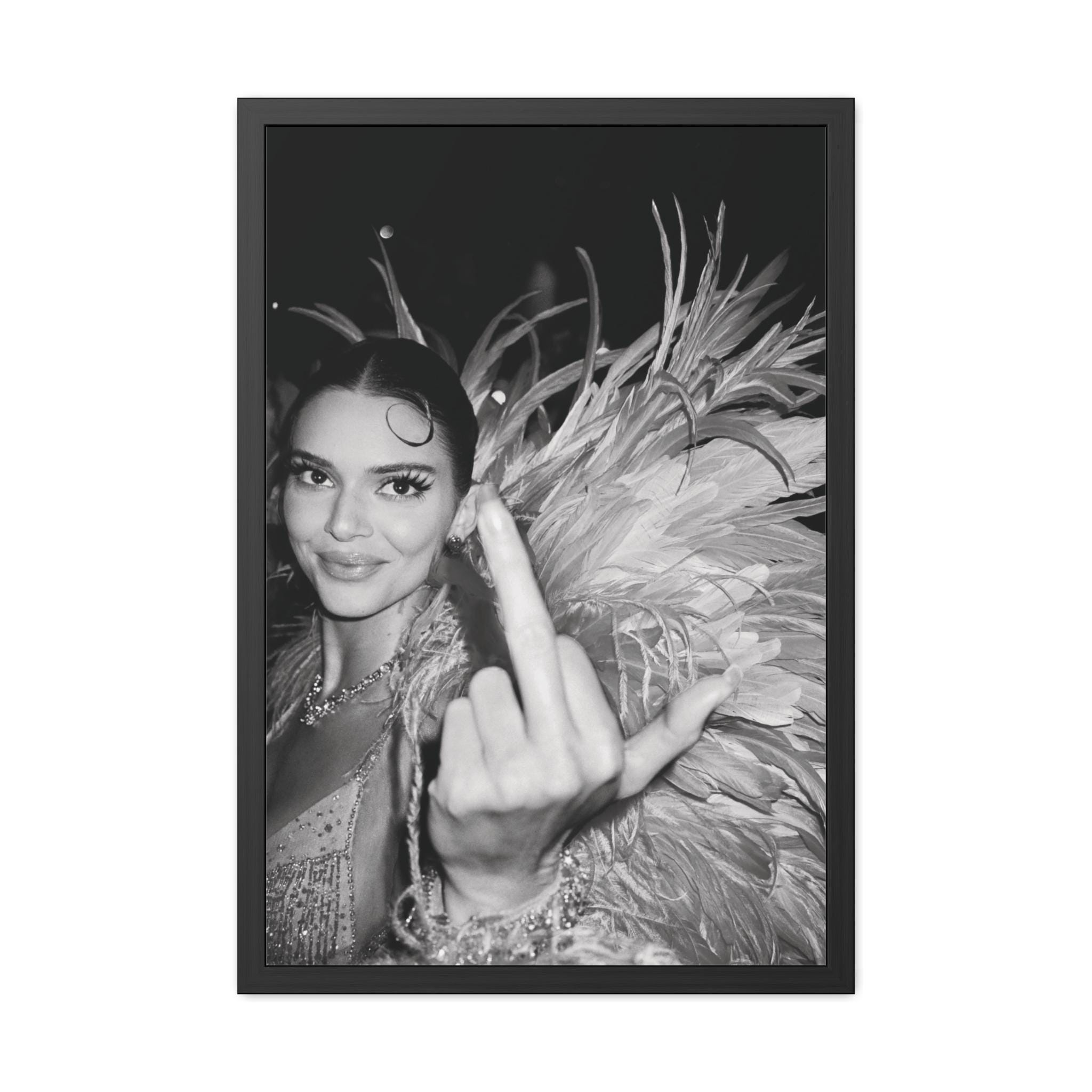Affiche Kendall Jenner - Mini Format Environ 30x20 Cm (A4) - Photo Non Signée