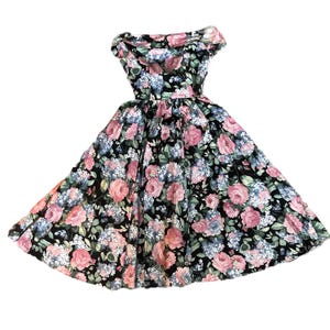 1980’s Lanz floral cotton dress